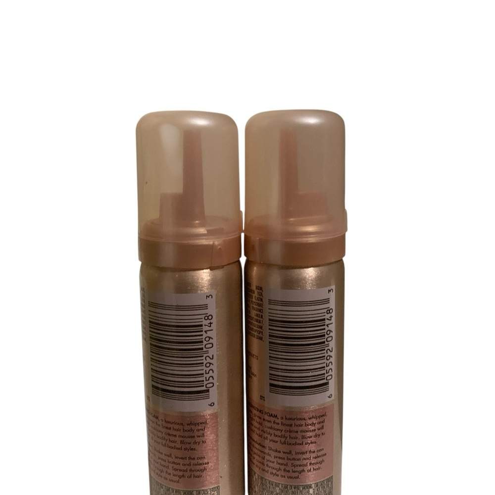 Nexxus Mousse Plus Volumizing Foam, 2 oz Travel Size GOLD CAN Light Hold Mousse+ - Picture 2 of 2